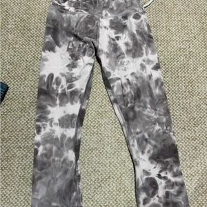 Chic Tie-Dye Flare Pants